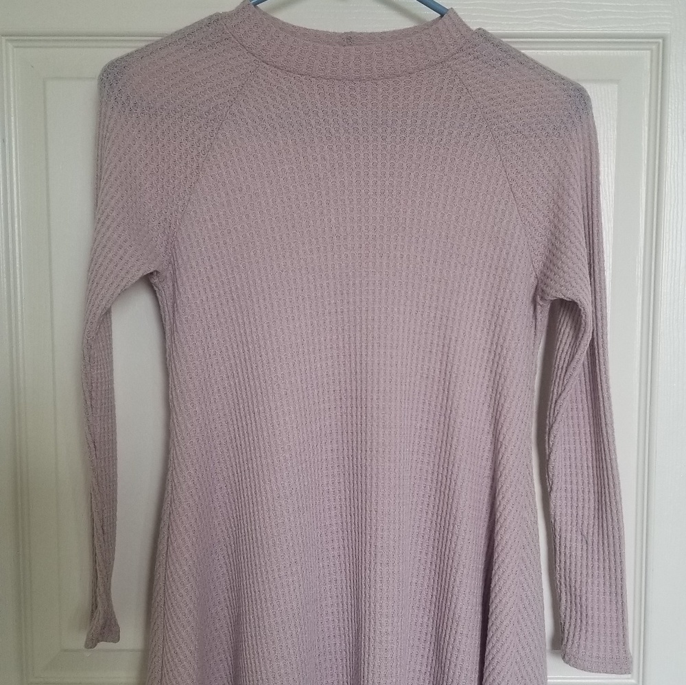 Dusty rose pink dress